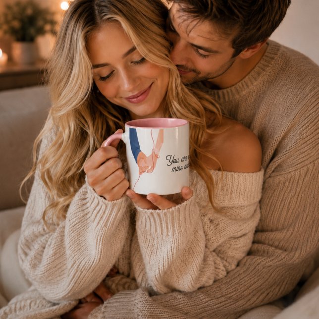 Red Thread of Fate – Soulmate Hand-Holding Love Ar Mug (Creator Uploaded)