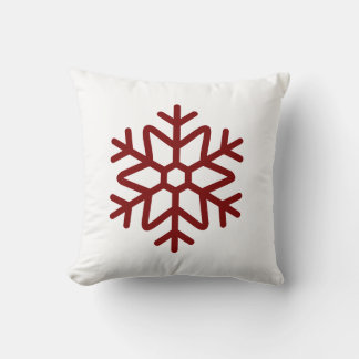 Red Throw Pillow