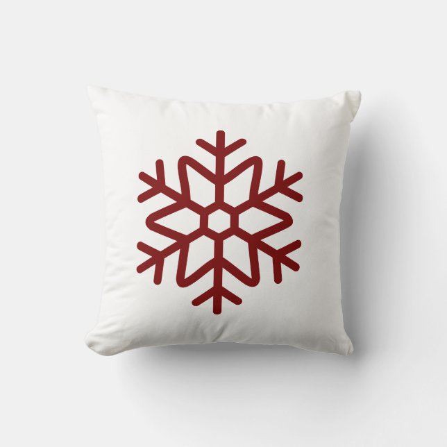 Red Throw Pillow (Front)