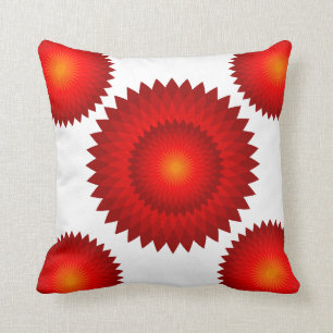 Red Throw Pillow