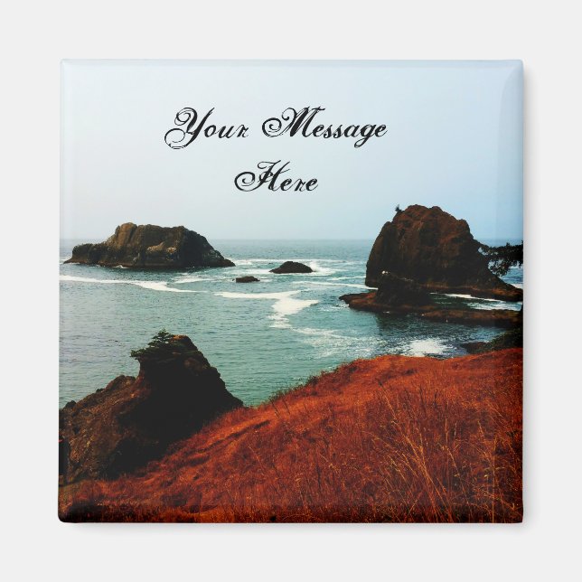 Red Thunder Rock Cove Magnet (Devant)