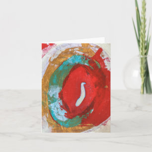 Red Tide Blank Notecard