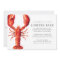 Red Tide | Lobster Bake Birthday | Red Stripes
