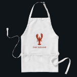 Red Tide Lobster | Chef Name Standard Apron<br><div class="desc">Red Tide Lobster | Chef Name Standard Apron</div>