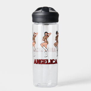 Red Tiger Dancer #2 Water Bottle