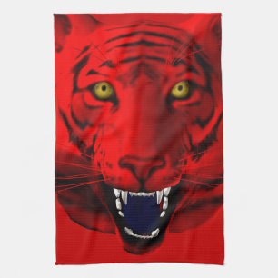 Red Tiger Kitchen Towel