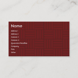 Red Tile - Business Card