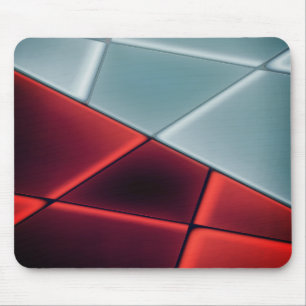 Red to grayish trapezoids with option to change… t mouse pad
