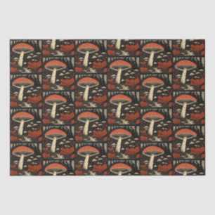 Red Toadstools - Amanita Muscaria  Tissue Paper