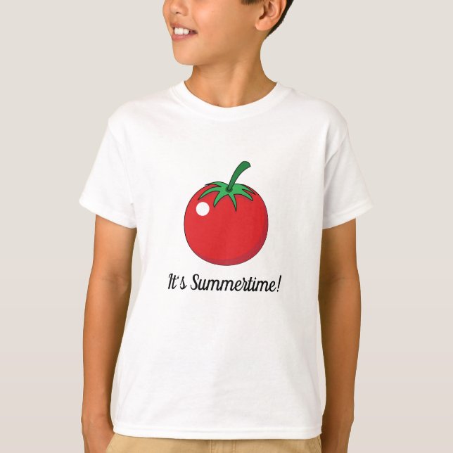 Red Tomato | Add your Text T-Shirt (Front)