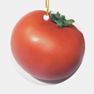 Red Tomato Ceramic Ornament