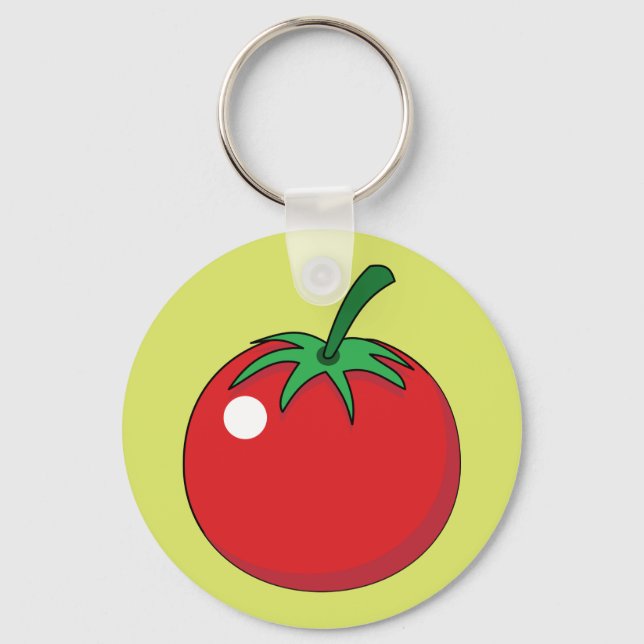 Red Tomato Keychain (Front)