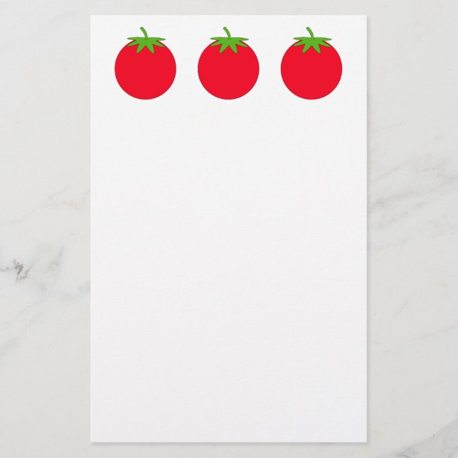 Red Tomato. Stationery (Front)