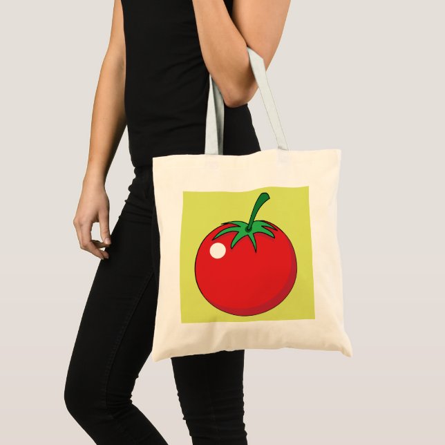 Red Tomato Tote Bag (Front (Product))