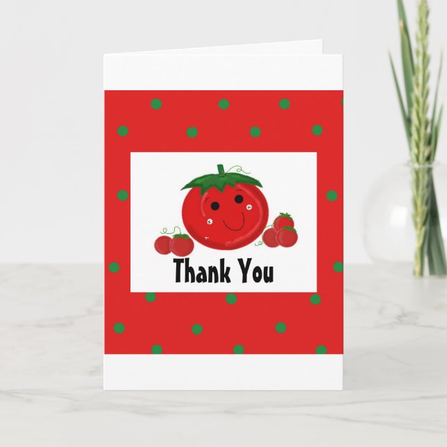 Red Tomatoe Thank You (Front)