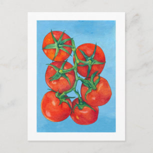 Red Tomatoes Postcard