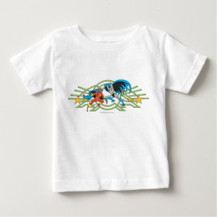 Red Tornado + Batman Baby T-Shirt