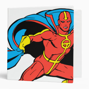 Red Tornado Cape Pose Binder