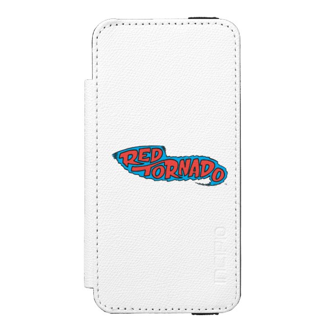 Red Tornado Logo Incipio iPhone Wallet Case (Folio Front)