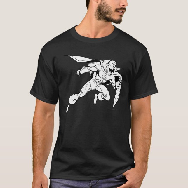 Red Tornado Outline T-Shirt (Front)
