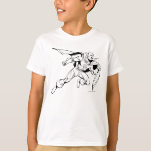 Red Tornado Outline T-Shirt