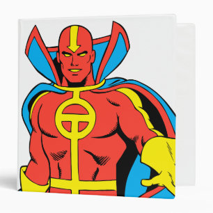 Red Tornado Pose Binder