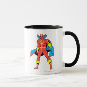 Red Tornado Pose Mug