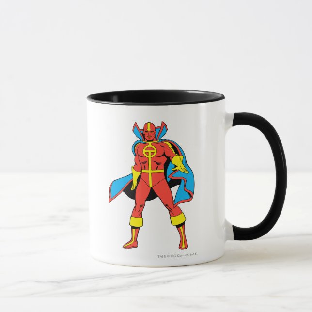 Red Tornado Pose Mug (Right)