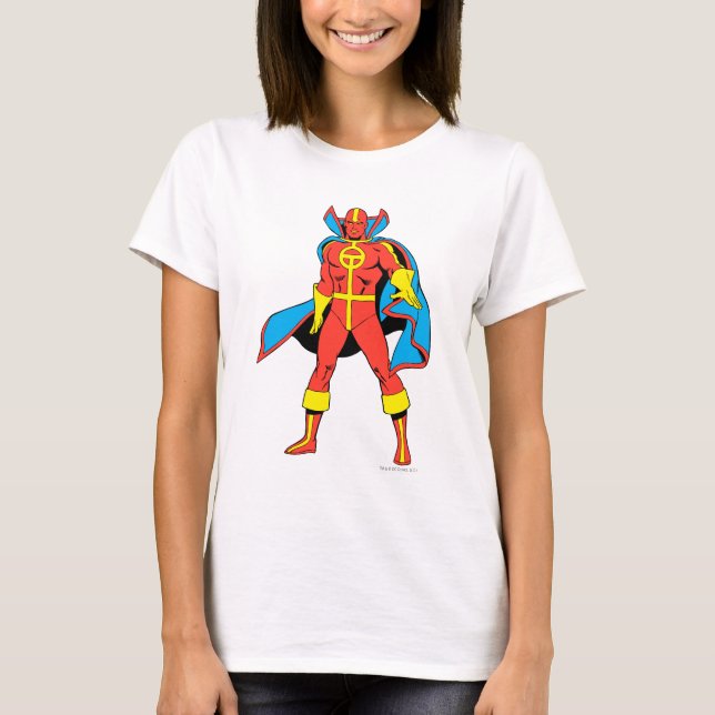 Red Tornado Pose T-Shirt (Front)