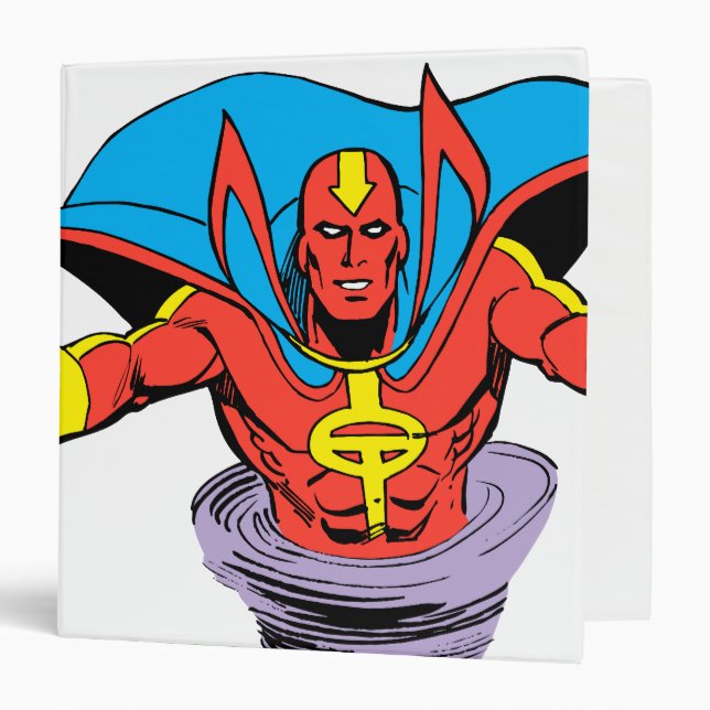 Red Tornado Twister Binder (Front/Inside)