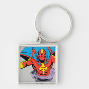 Red Tornado Twister Keychain