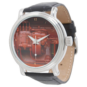 Red Tractor Motor Watch
