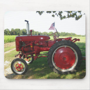 Red Tractor Mousepad