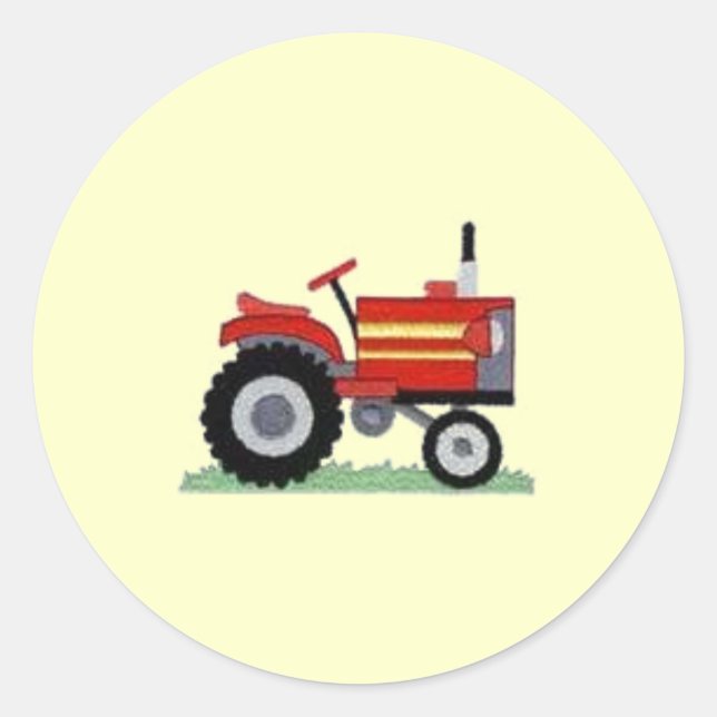 Red Tractor Sticker (Front)