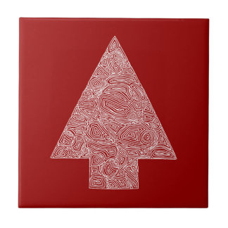 Red Tree Tile