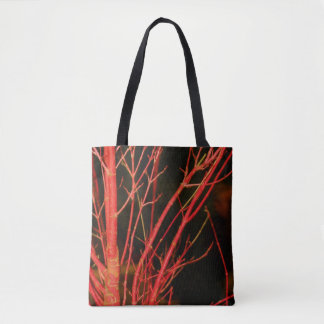 Red Tree Tote Bag