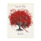 Red Tree Wedding Save The Date