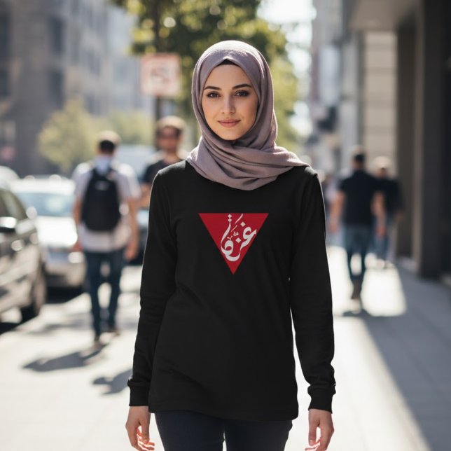 Red Triangle Gaza palestine T-Shirt (Creator Uploaded)