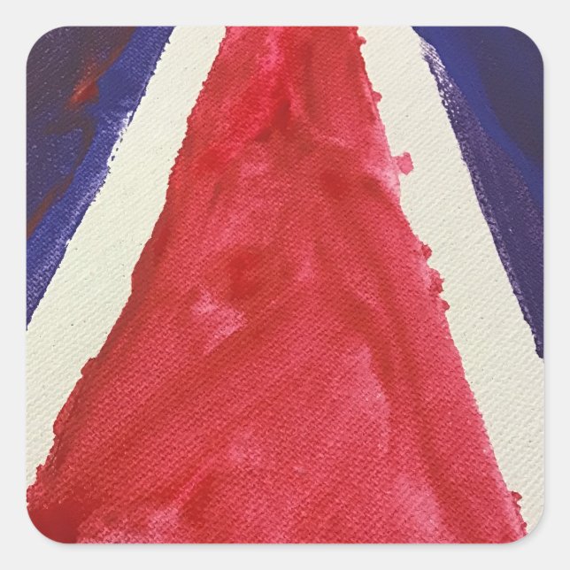 Red Triangle stickers (Front)