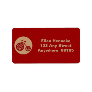 Red Tricycle Label