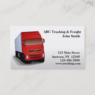 Red Truck Business Card