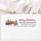 Red Truck | Christmas Return Address Label