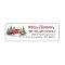 Red Truck | Christmas Return Address Label