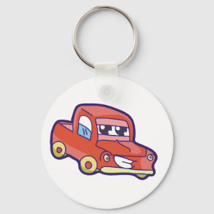 Red Truck Keychain