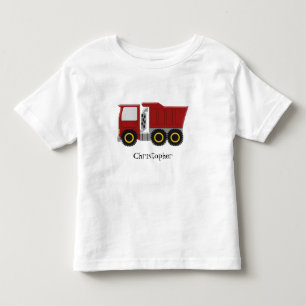 Red Truck Personalized Toddler T-shirt
