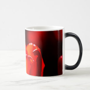 Red Tulip Flower - Fire Magic Mug