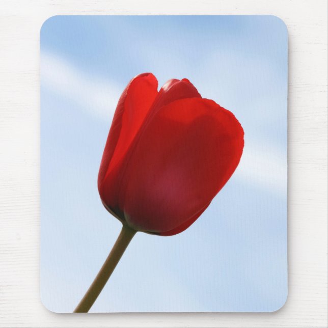 Red Tulip Mousepad (Front)