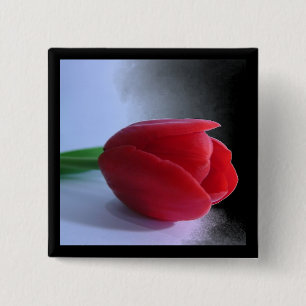 Red Tulip Pin