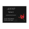 Red Tulip RSVP Card