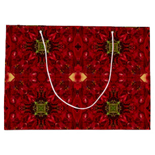 Red Tulip Square Large Gift Bag